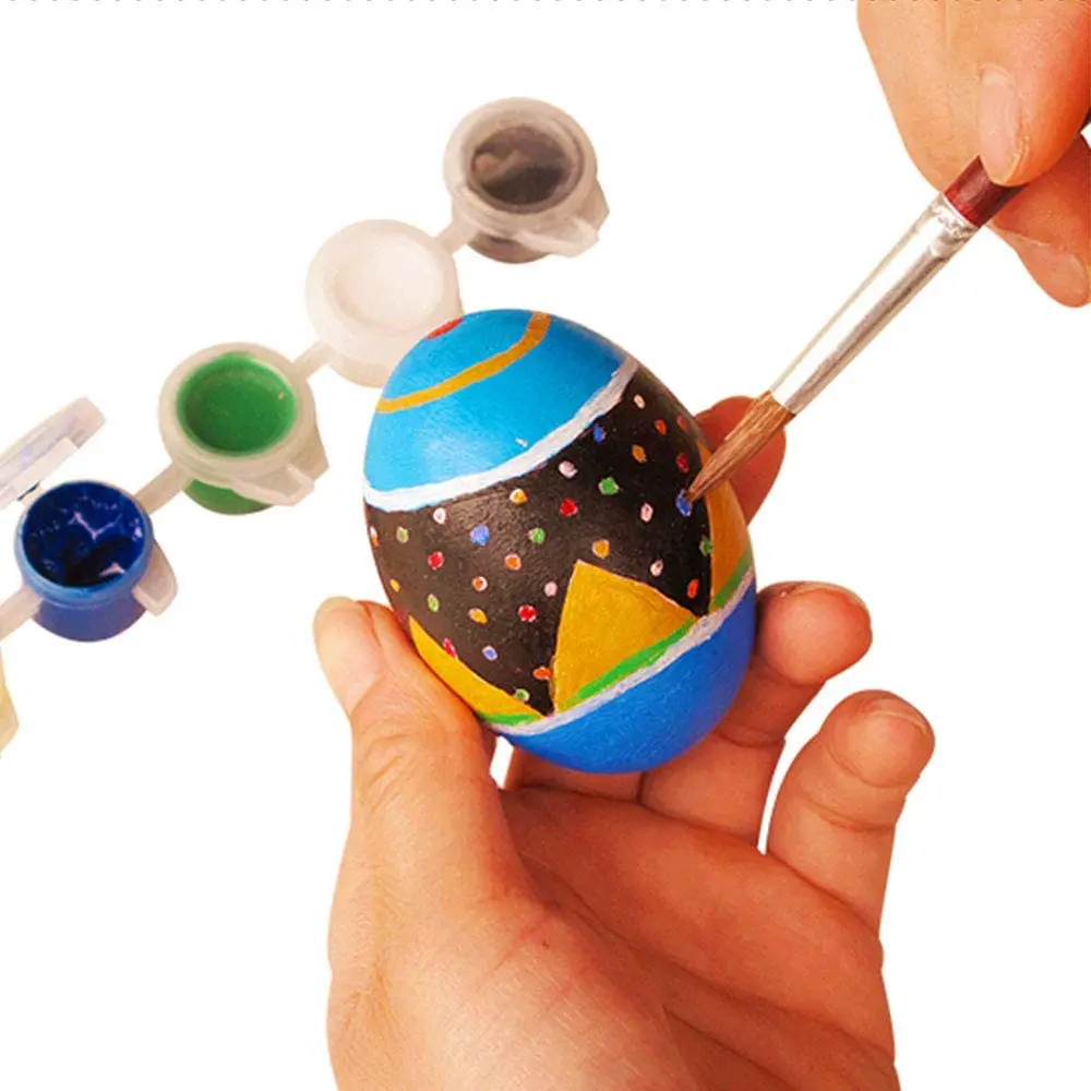 Wholesale Unfinished Smooth Wooden Easter Eggs to Paint Wooden Eggs for Crafts