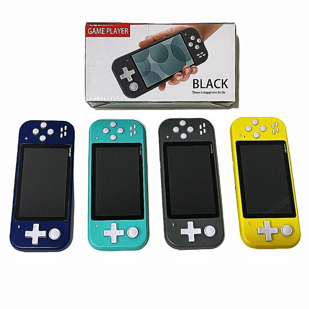 X20 мини 8 Гб 4 3 дюйма Классическая Ретро аркадная портативная игровая консоль двойной качающийся HD экран