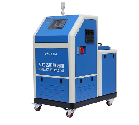 automatic hot melt glue roller coating machine system for yoga mat gluing