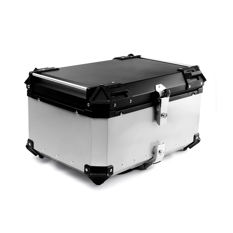 BK 65L boites pour moto luggage carrier hard side case pannier aluminum alloy motorcycle top box for BMW motorcycle