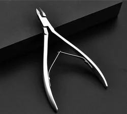 New Double Spring 6mm Jaw 16 Wholesale Professional 4Cr13 Stainless Steel Manicure Cutical Clipper Cutter Nail Cuticle Nipper