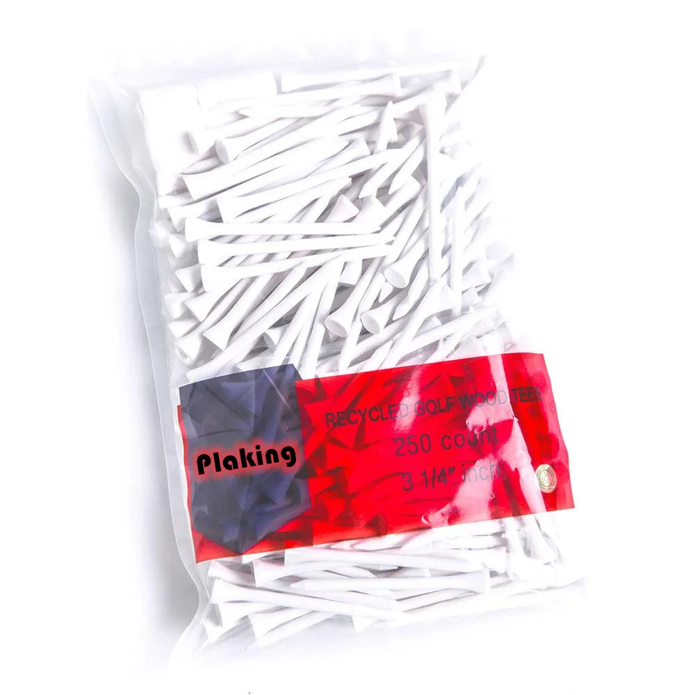 Plastic Golf Tees 3 1/4 inch  Vibrantly Colored, Professional Durability and Quality