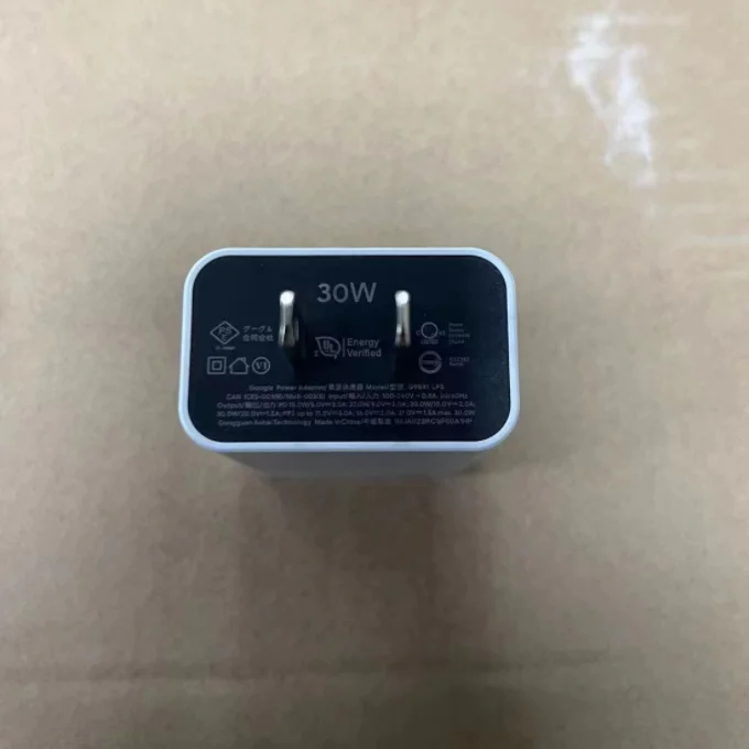 EU US plug 30W Chargeur USB C charger power adapter for Google Pixel 7 6 5 Pro, 6A4A, 3 XL type C cube