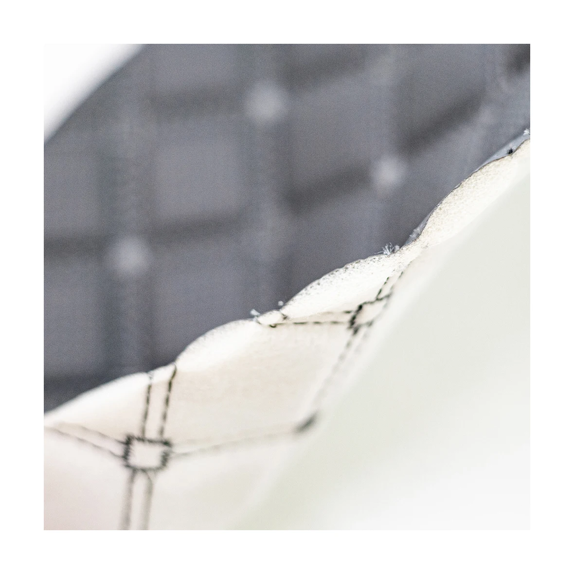 Wholesale Price Geometric Design Pvc Leatherette For Car Mats, Anti-Scratch 3D Sponge Faux Leather Fabric For Bedroom Upholstery