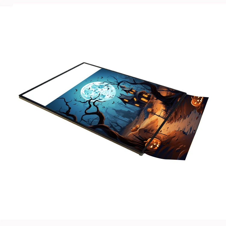 Custom size A1 Promotional LED light box 60.5*85CM 25.8w temper glass poster frame led advertising sign Menu light box indoor