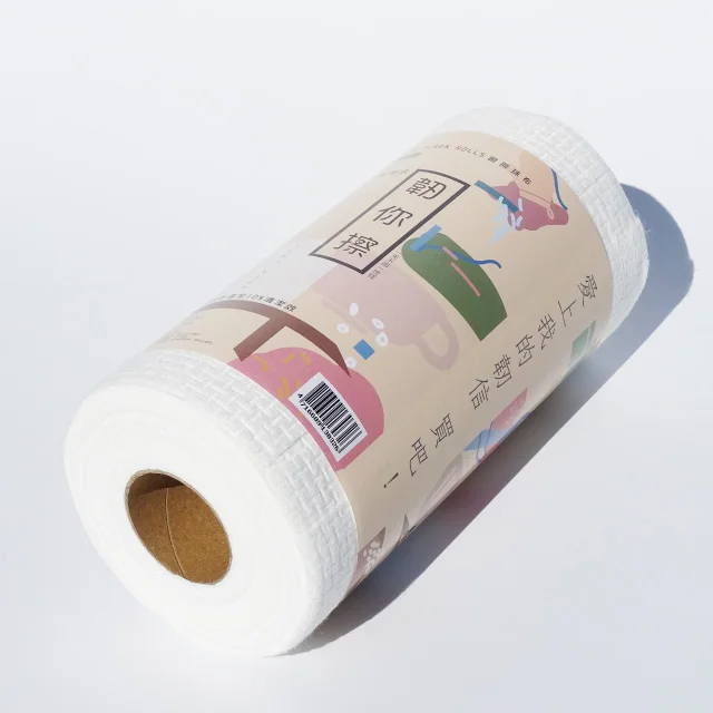 Superior Quality Plaid Pattern Disposable Rag 299 And Below GSM Kitchen Wiping Wipes