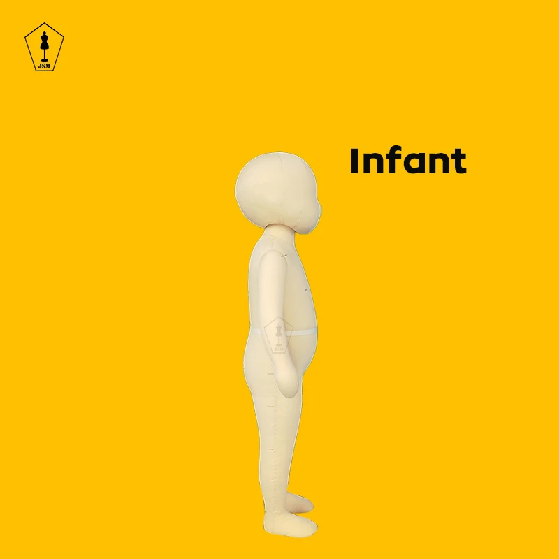 JASMINE US size 4 Kids Torso dummy Clothing Display design Dress Form Tailoring Sewing Mannequin draping infant manikin