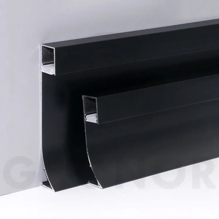 Ghonor Free Sample Decorative Cheap Commercial Office Linear Led Lighting Baseboard