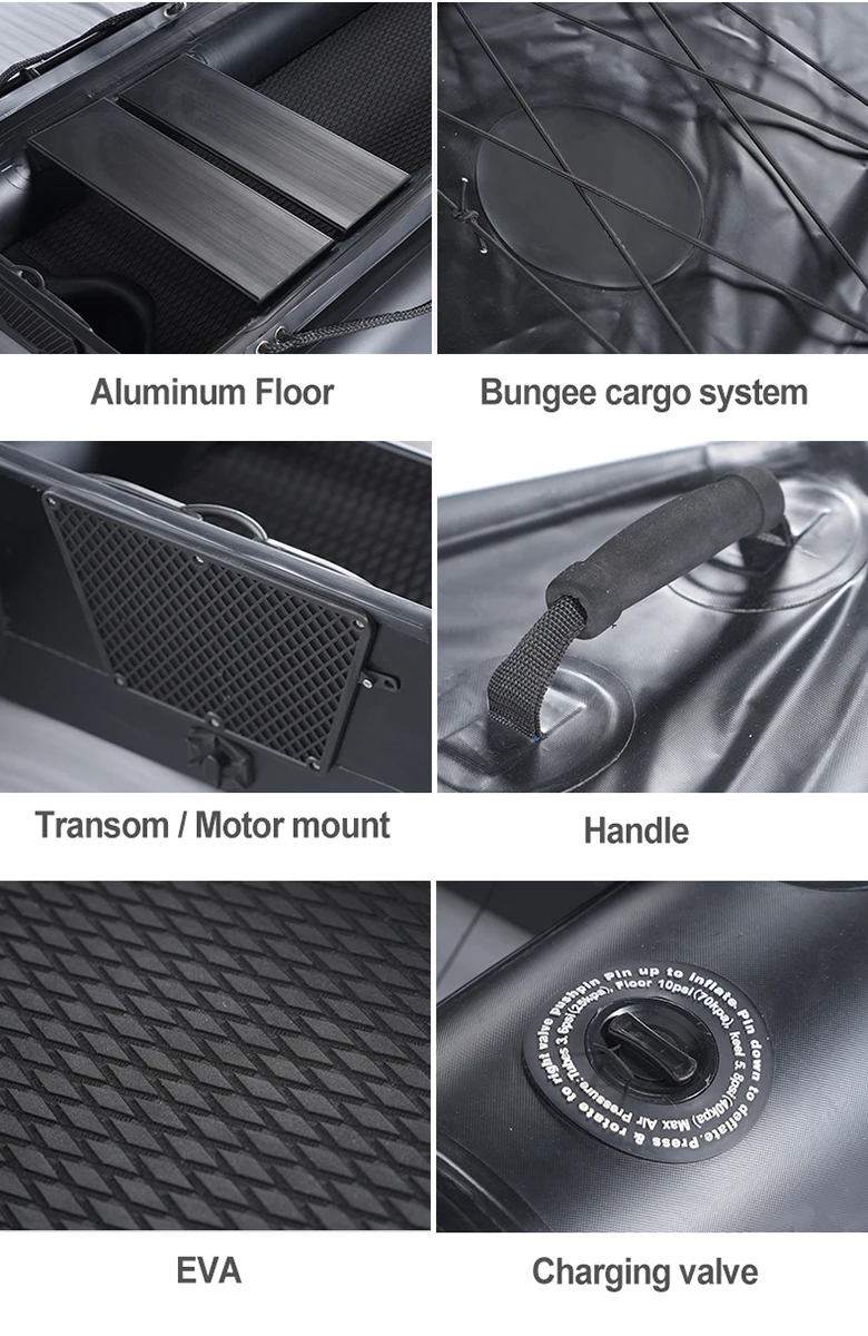 Wholesale Inflatable 4m Drop Stitch Kayak 2 Person Fishing Canoe with Durable PVC Hull