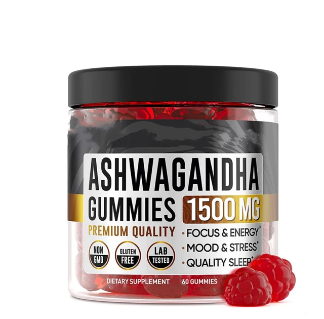 Ashwagandha Gummy For Unaltered GMP-Certified Manufacturing Practices Gluten-free desserts