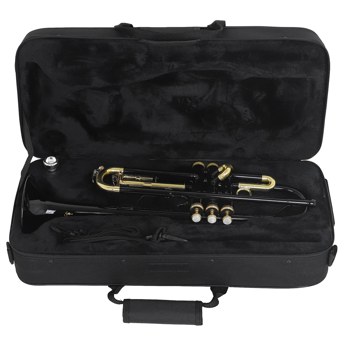 SLADE new product wholesale OEM brand color brass tube Bb gold piston high quality trumpet with box set