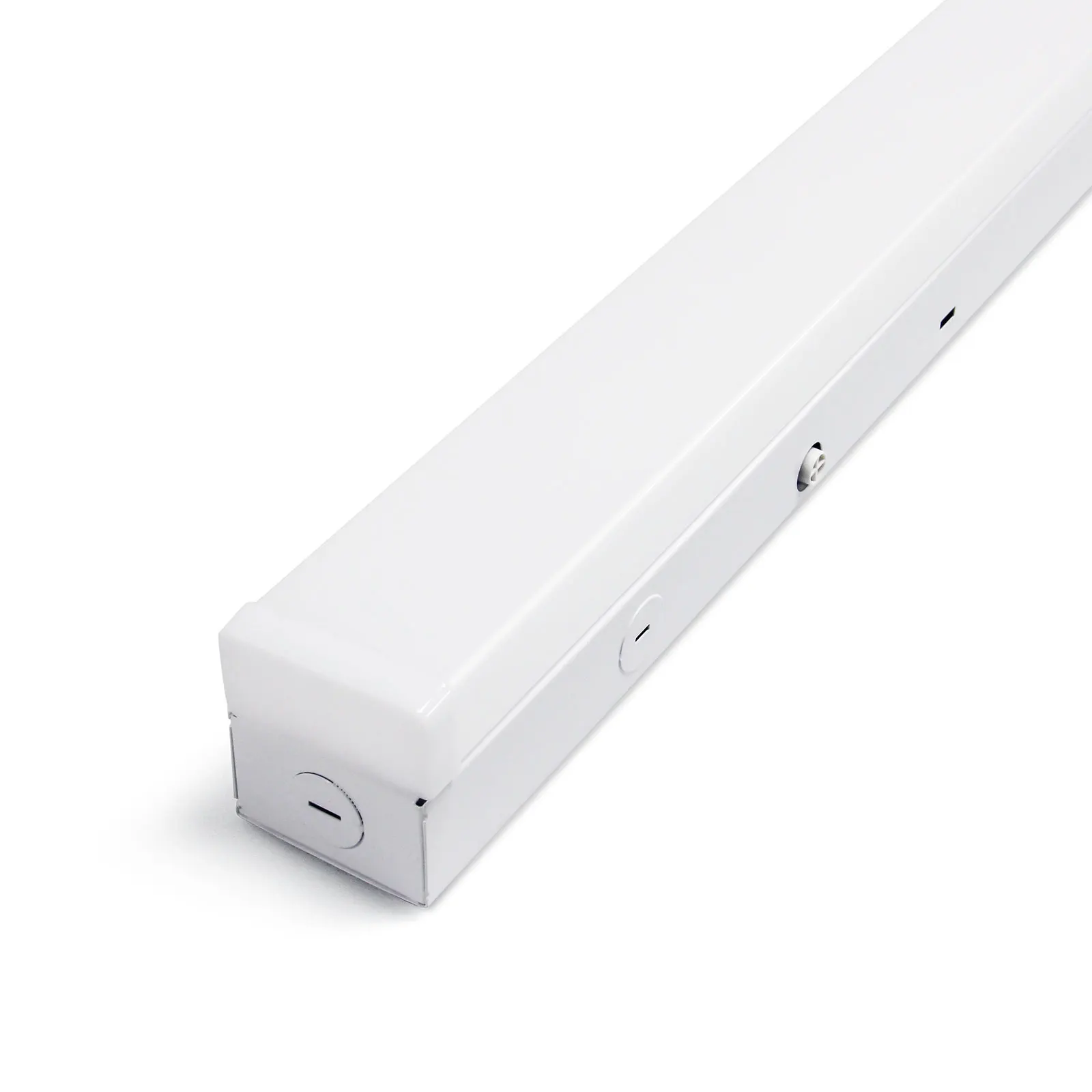 4ft linkable Low price led linear batten light for bedroom white connector strip light fixture 3500k 4000k 5000k 5700k 6500k 40w