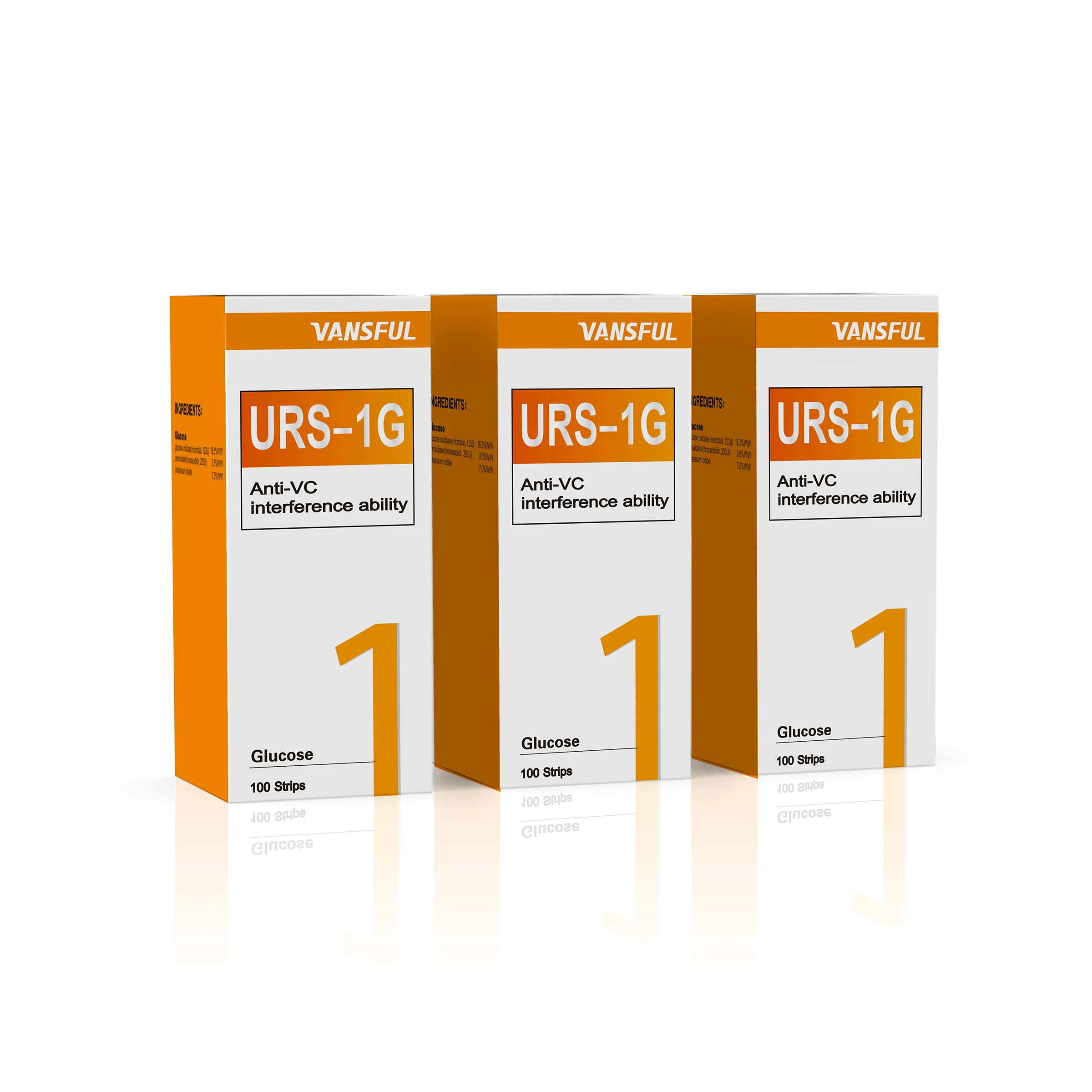 China supplier urine analysis strips glucose best  test strips URS-1G
