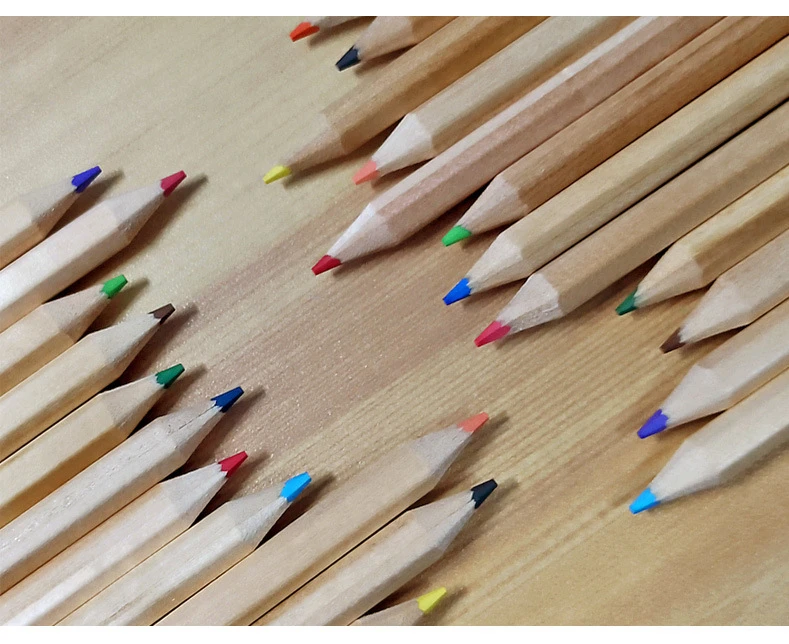 Portable and compact, the colour is intense and does not smudge mini  Colour Pencils for hotel restaurant