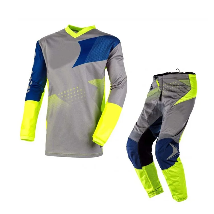 OEM Custom Motorcycle Set BMX Gear Dirt Bike Pants Motorcycle Racing Uniforms Blank Motocross Jersey and Pants