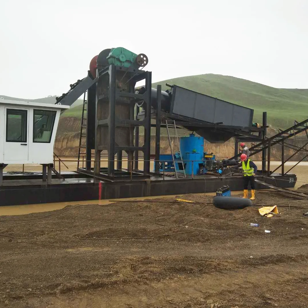 Trommel Gold Separator and Centrifugal Concentrator Gold Dredger