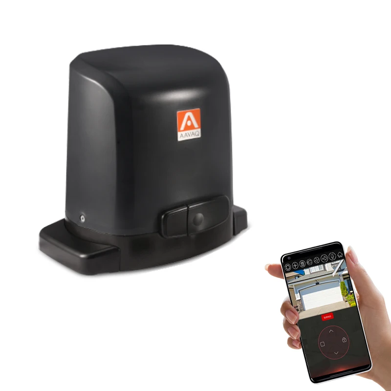 AAVAQ Q5 CE approved AC&DC solar power battery backup auto gate opener sliding gate motor