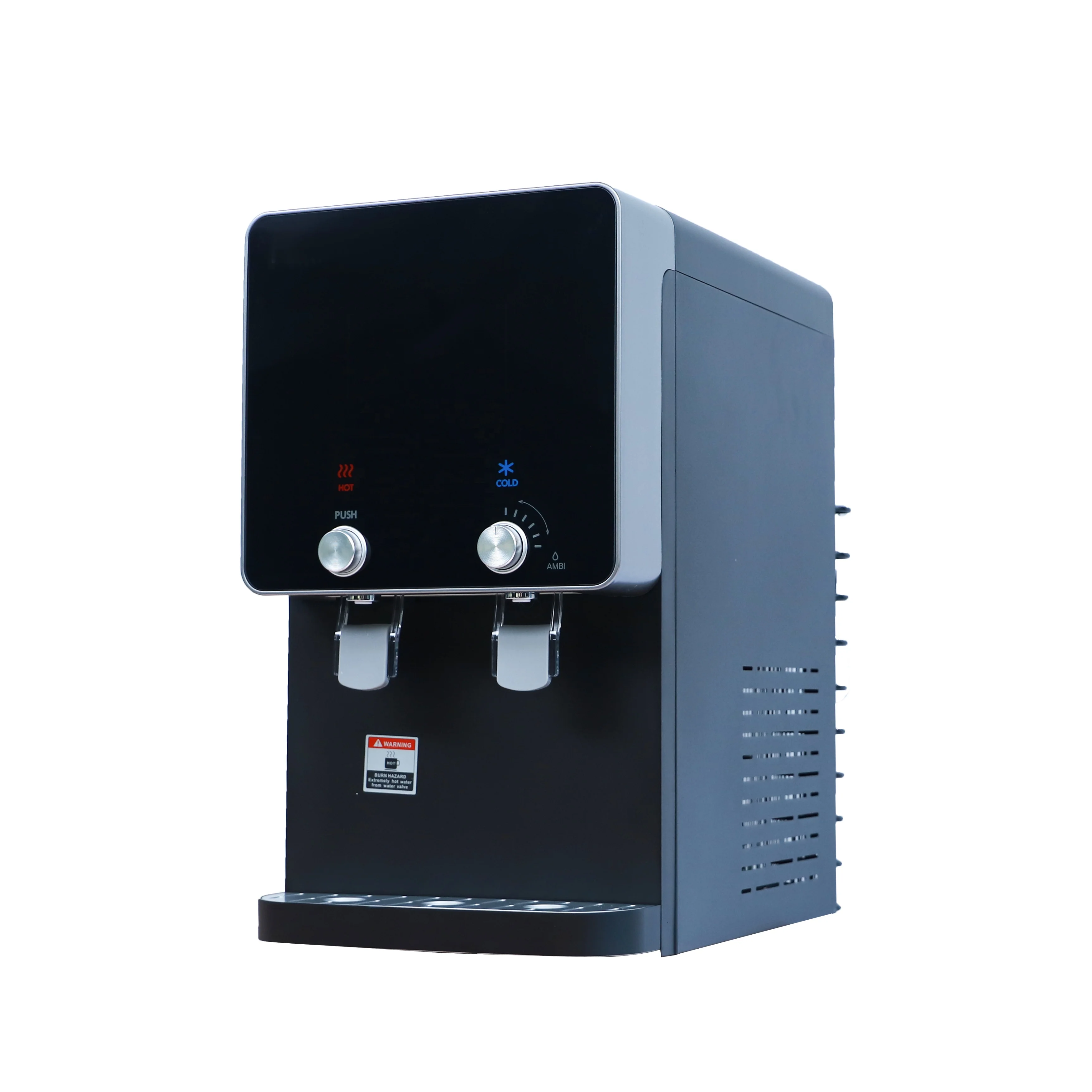 Household desktop RO Water Purifier reverse osmosis system compressor cooling Hot Cold Water Dispensers water cooler