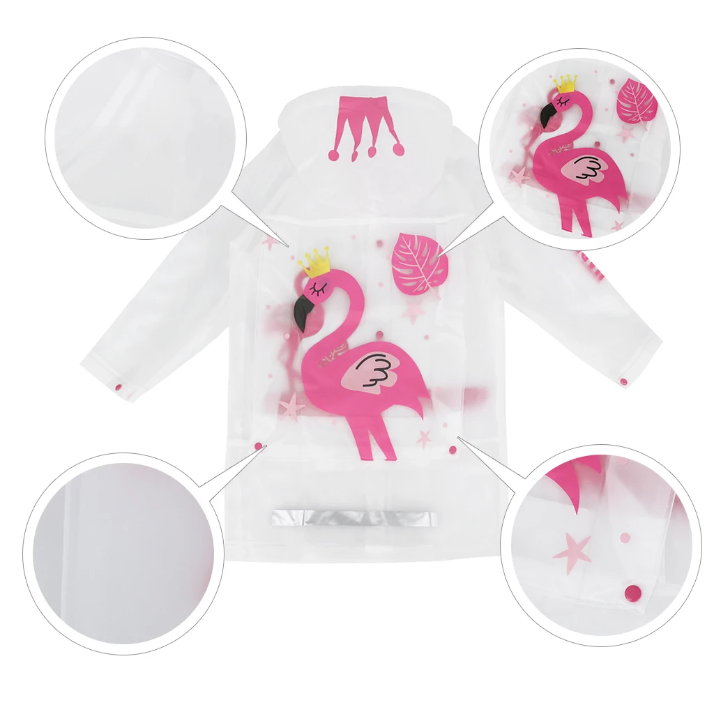 
New Arrival Latest Design Inflatable Brim Children Kids Raincoat 