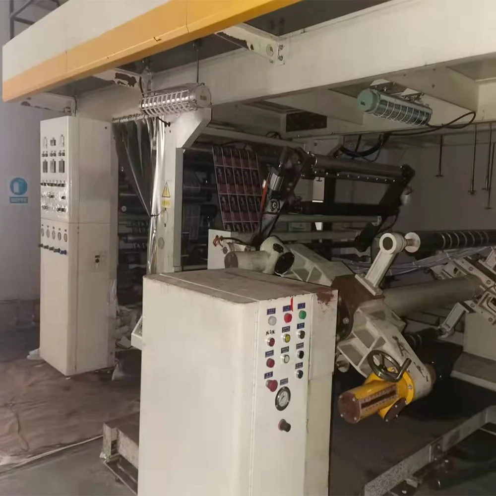 used dry Laminating Machine Ningbo Xinda 1050 high-speed dual-station dry lamination machines