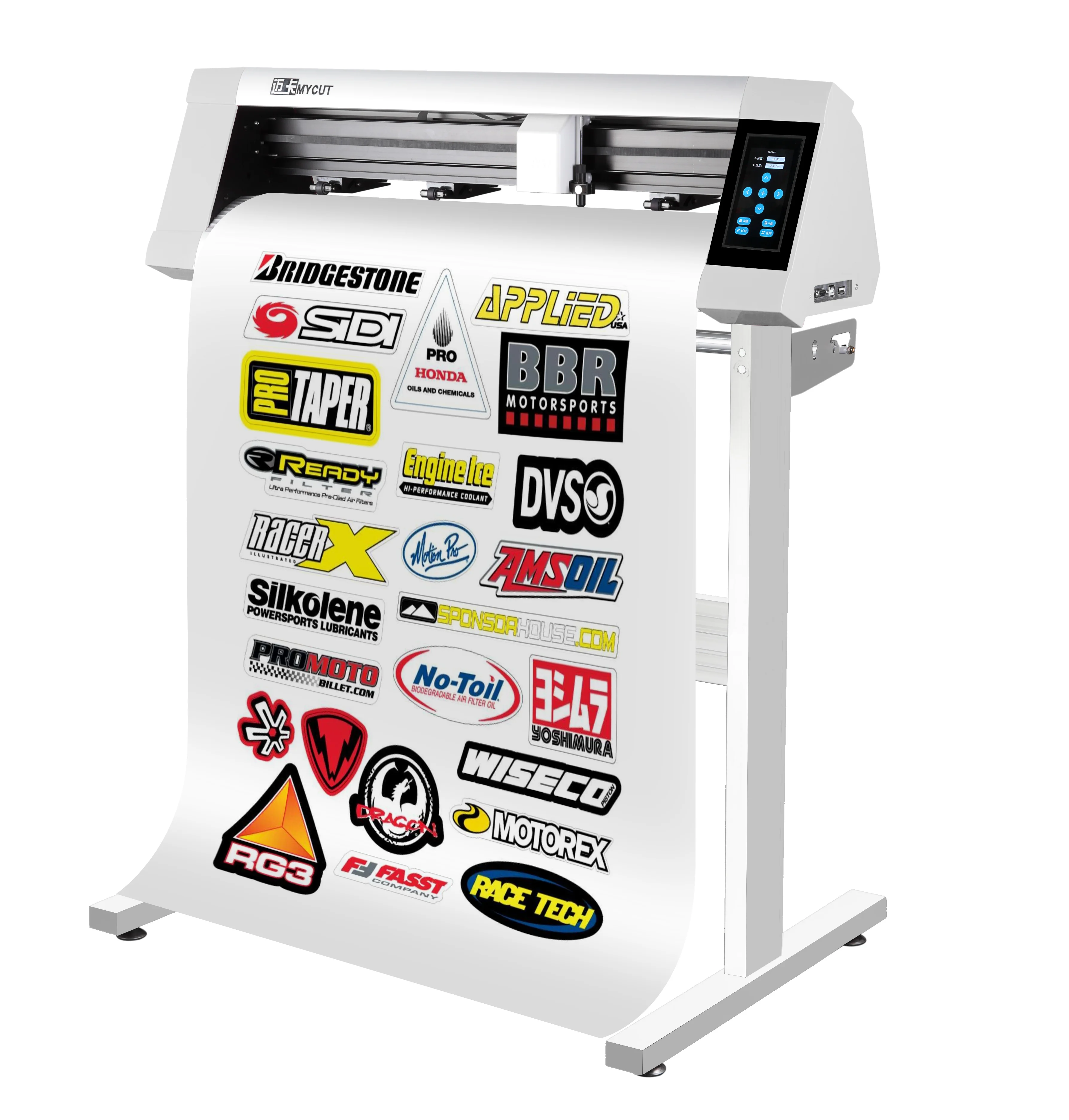 MYCUT Servo Motor high class with touch panel vinyl cutting plotter