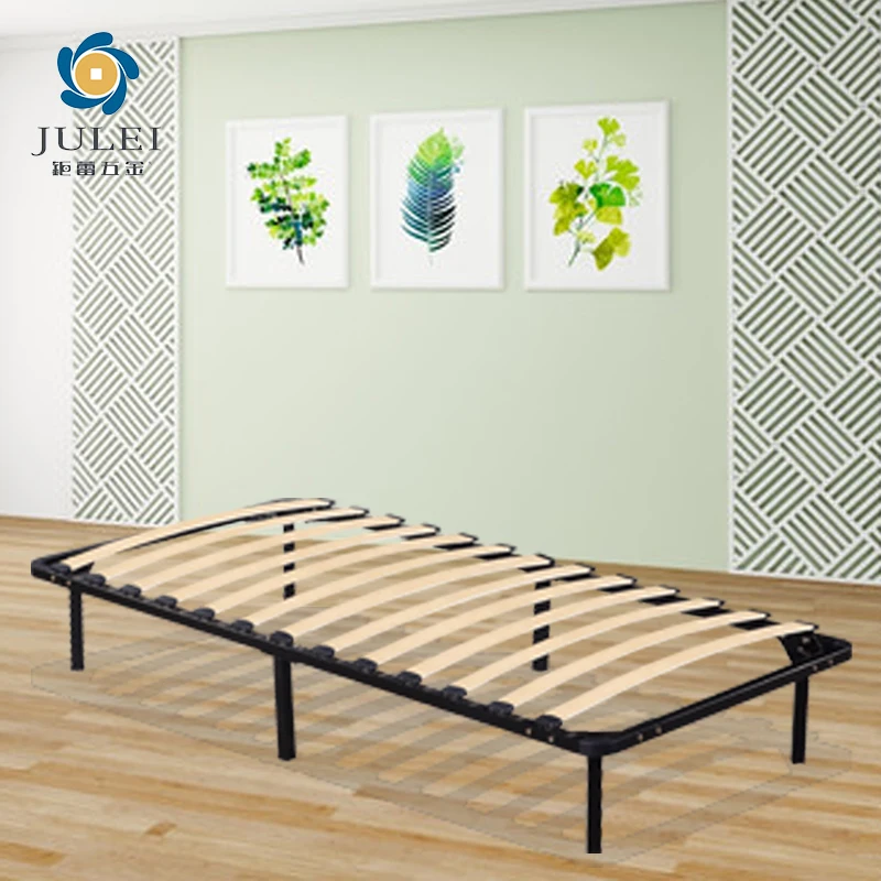 Customized High Queen Twin Full Size Dimension 90*190Cm 1 Piece Low Bed Frame Base For Kids