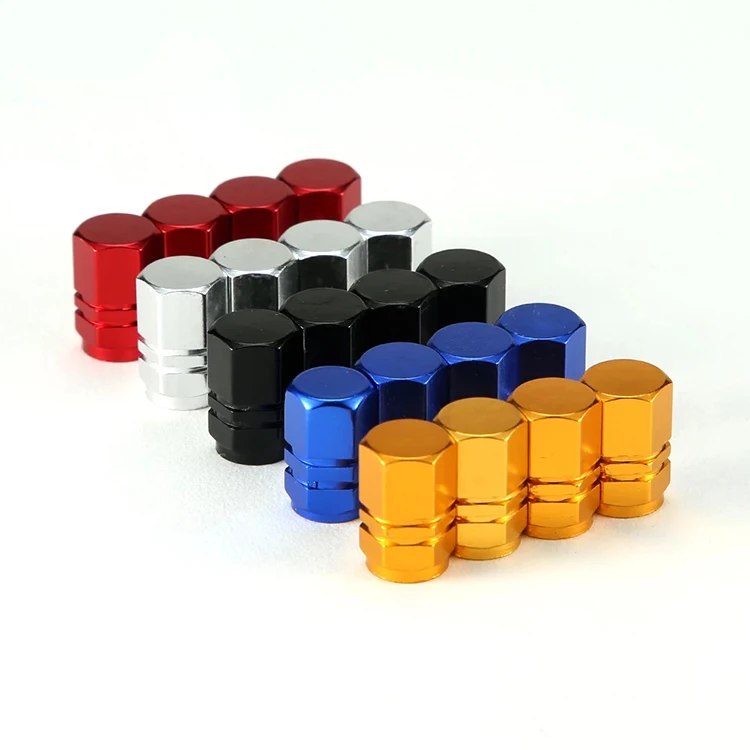 Custom Aluminum Tire Valve Cap Stem Caps