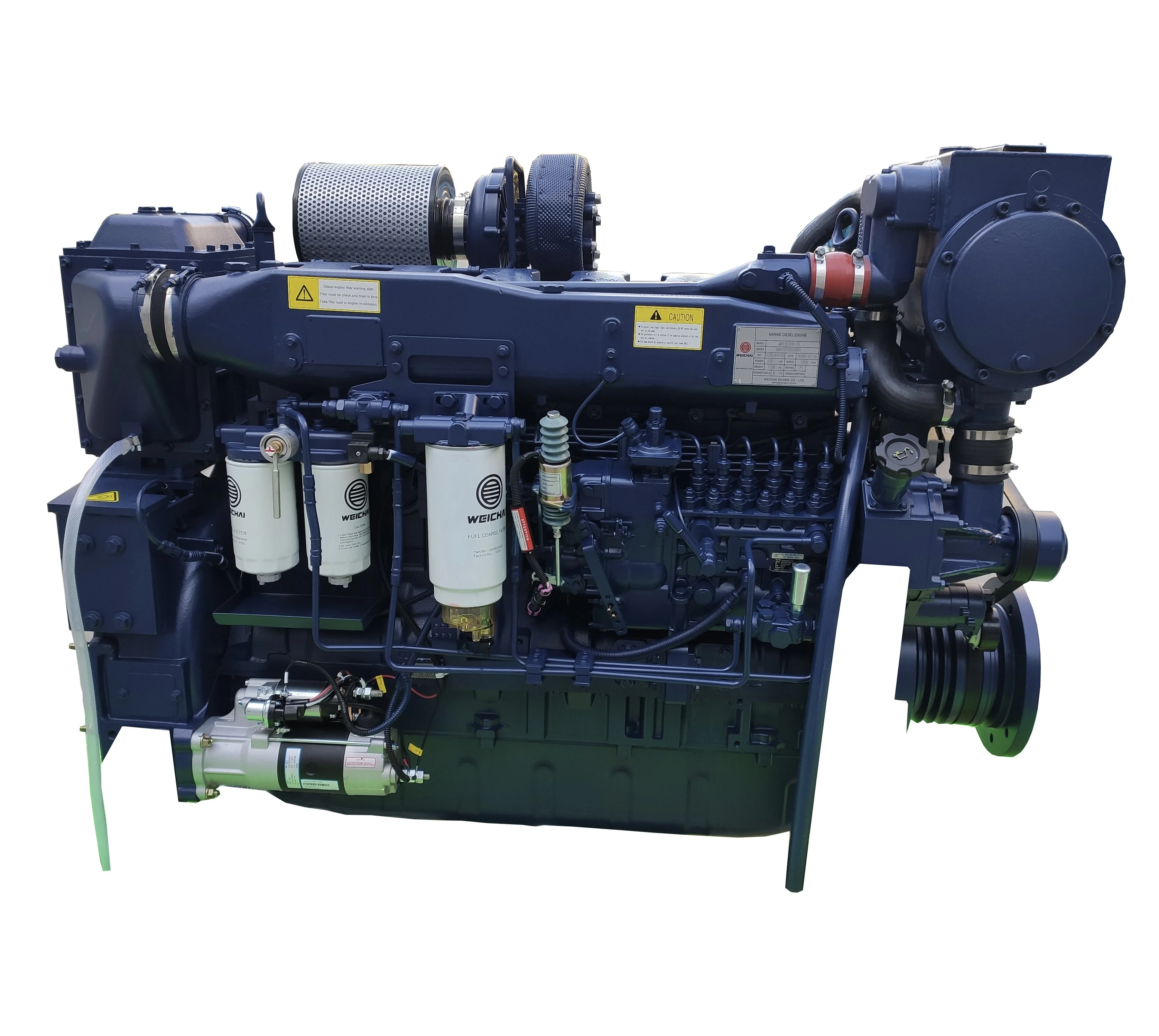 New type 4 stroke 6 cylinder  diesel engine for marine WD12C300-15