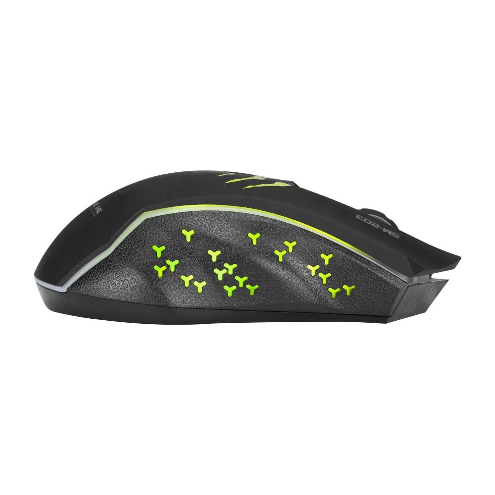  XTRIKE ME GM-203 PC mouse 3600DPI with 7 colors light for