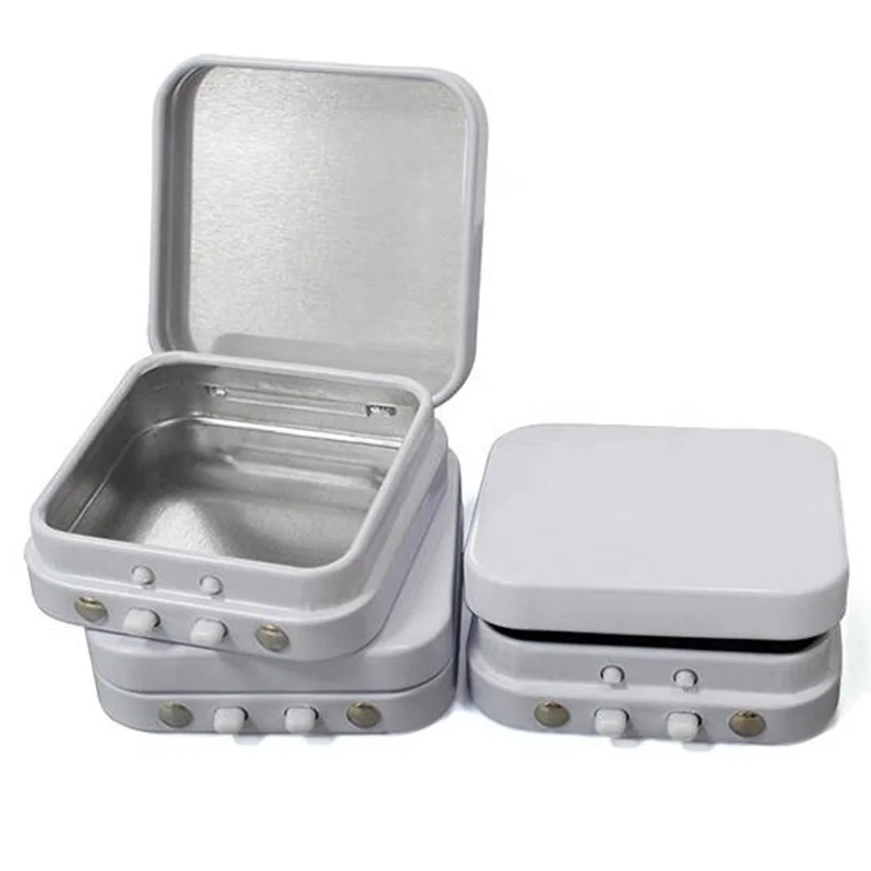 Airtight child resistant packaging child proof tin metal can box child resistant box