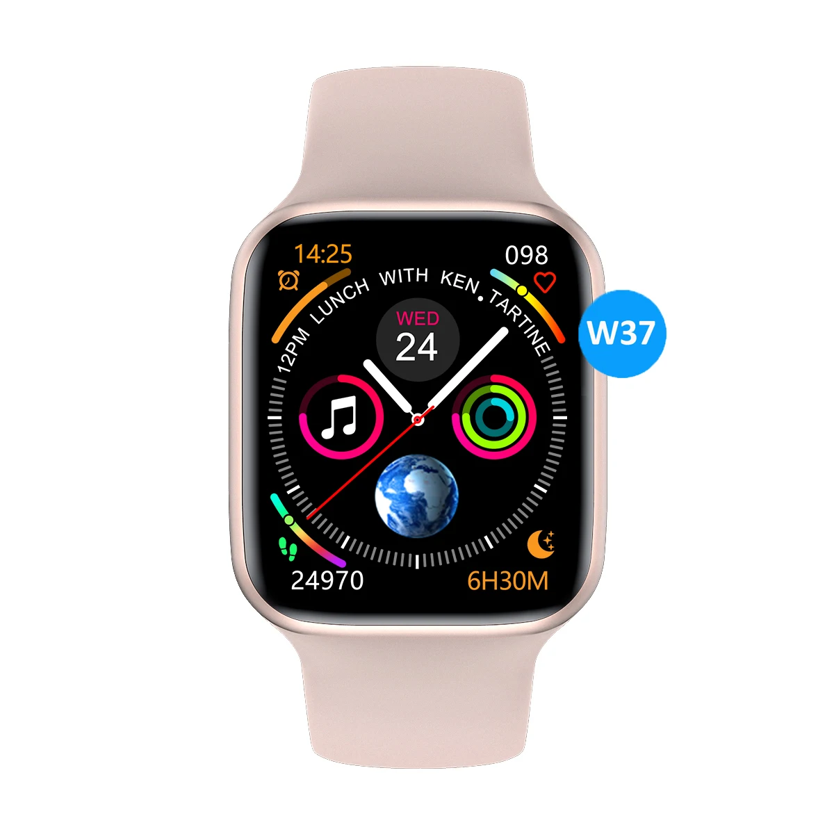 w37 plus square smartwatch waterproof series 6 7 relojes inteligente bracelet seri smart