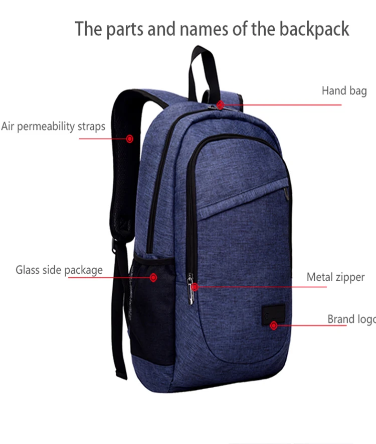 2021 Hot Sale Book Bagpack Unisex Students  Backpack School Bags For High School College Students