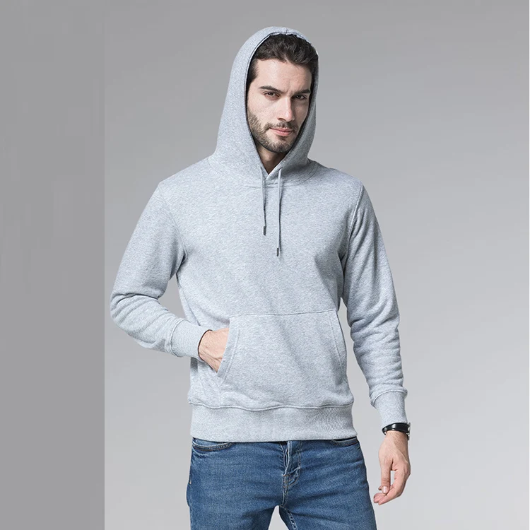 
High Quality custom Logo pullover plain oversized cotton printed men hoodies 