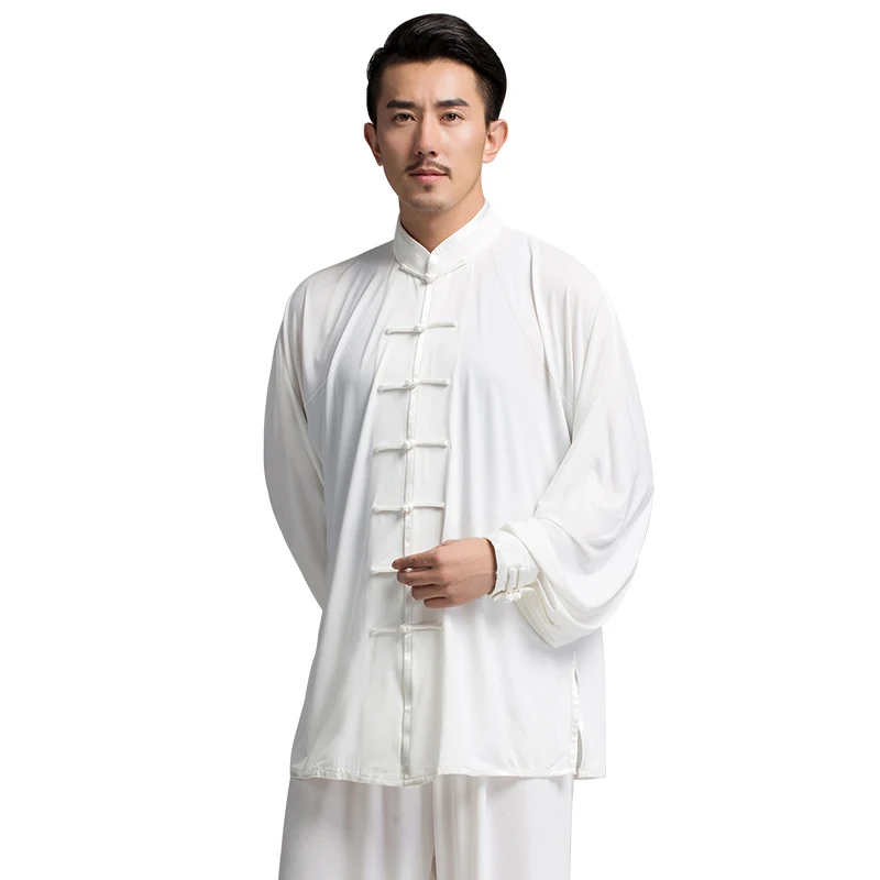 Cozy Kungfu Outfit Factory Price Advanced New Fashion Kungfu Uniforms Cotton bjj taichi uniform tang suit Chinese stand collar