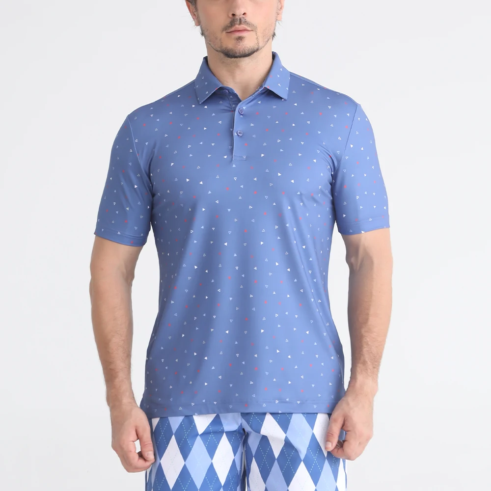 Custom Logo Mens Design Kids Youth Polyester Golf Team Club Sublimation Printed Dart Polo Shirt With Pocket