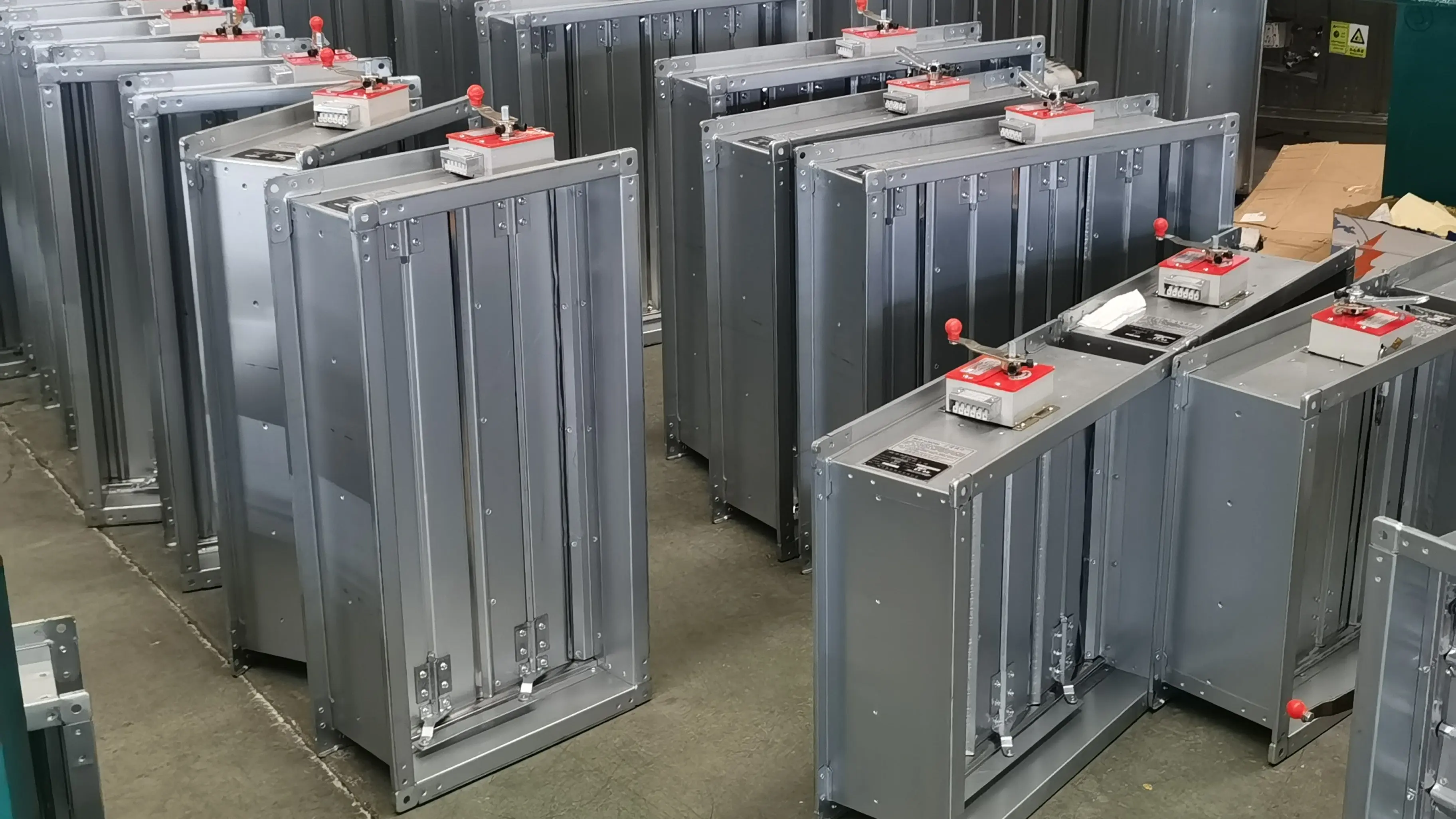 Square Fire Damper for HVAC Duct Smoke electric or motorized fire damper