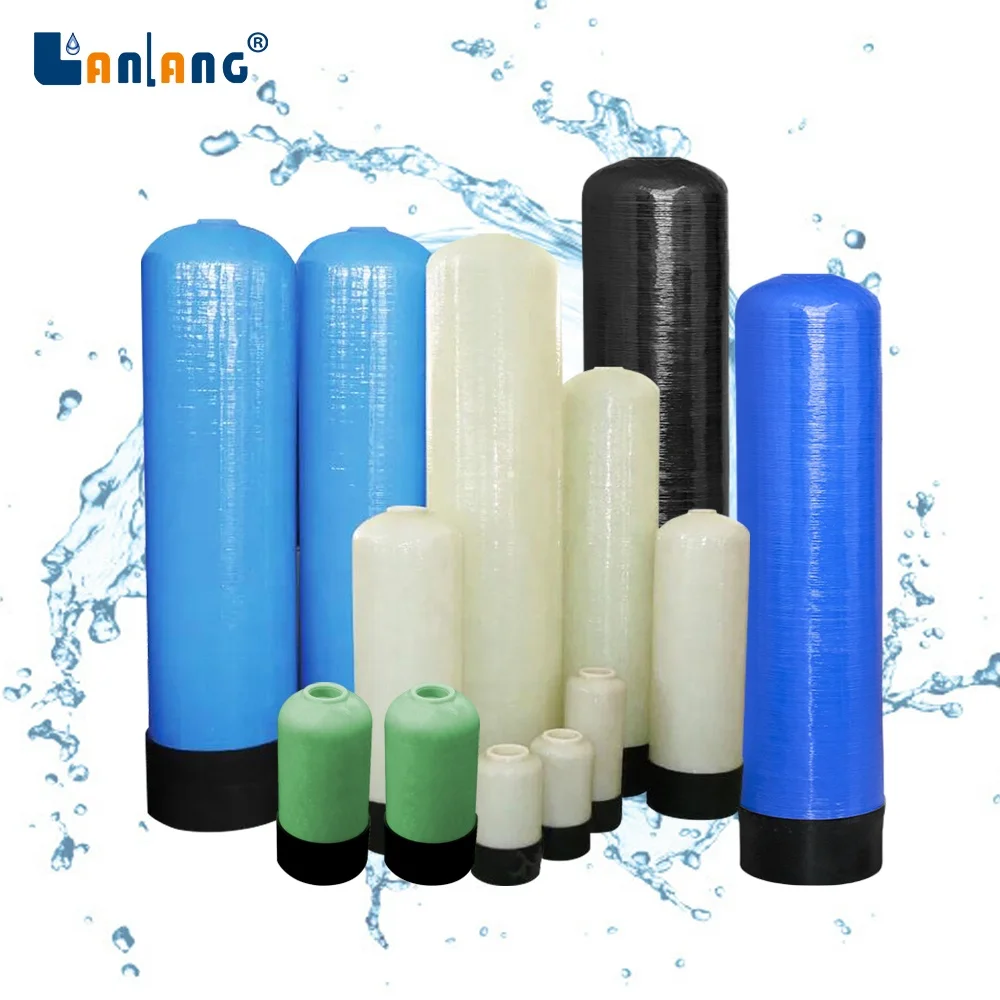NSF grade Lanlang frp tank 3672 filter tank fiberglass vessel Industrial Water Treatment Plant FRP pressure tank
