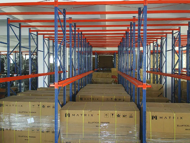 Warehouse Storage Heavy Duty Drive In Pallet Racking Cold Room Metal Steel Shelves