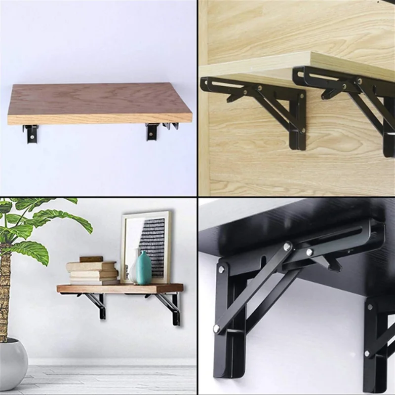 Wholesale Flat Sheet Metal Cast Iron Metal Shelf or Shelving Floating L Brackets