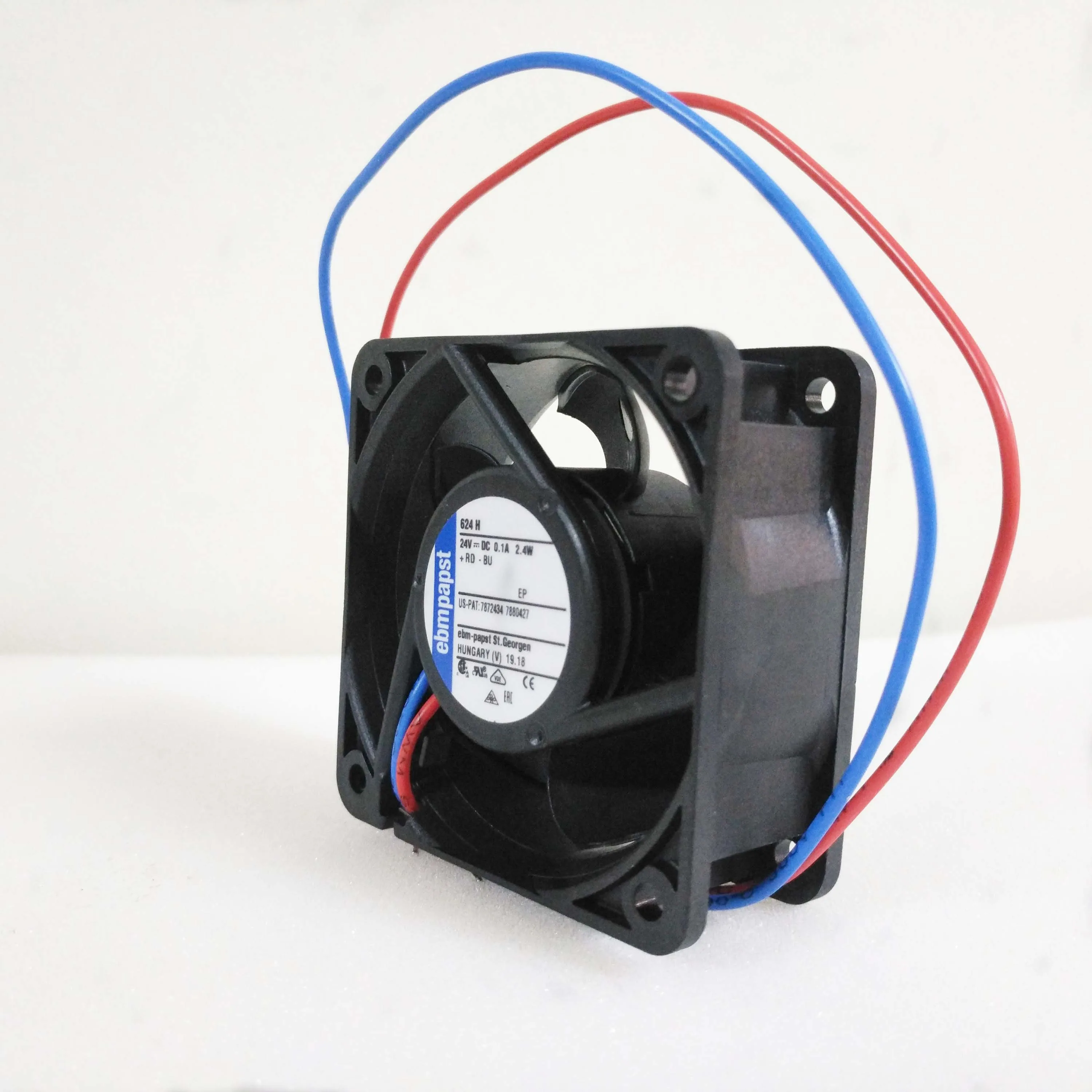 624/2H3P  dc  fan  axial  EBMPAPST TYPE:624/2H3P EBM FAN  24V