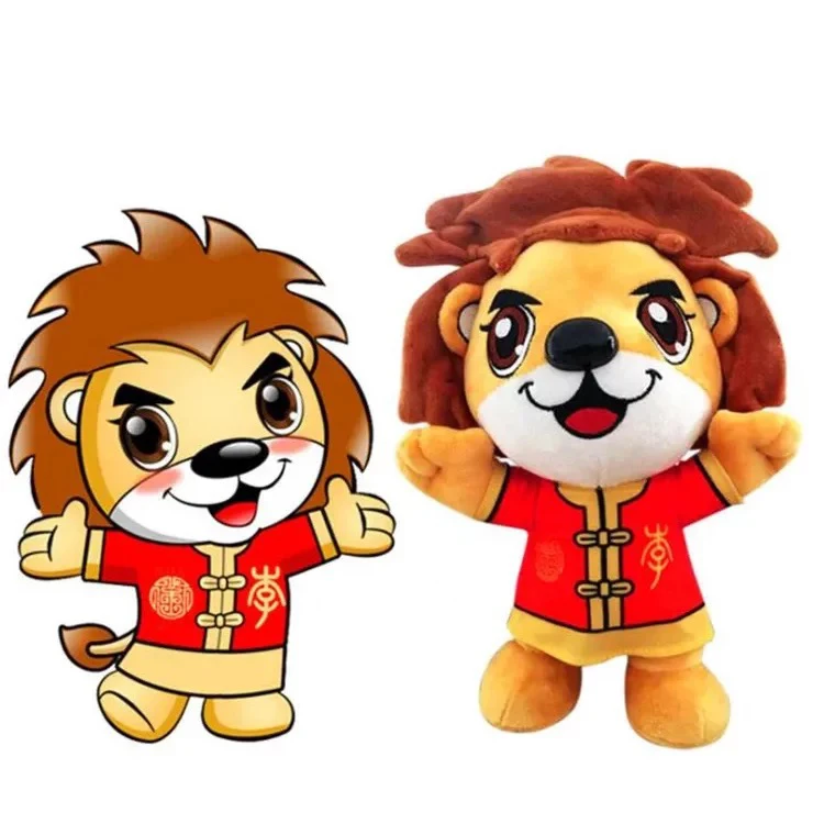 Custom Promotion Plush Toy Manufacturer Custom Logo Stuffed Soft Plush Custom Animation Human Doll