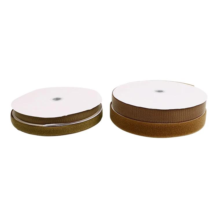 xinyang High sticky soft black tape sewing hook and loop tape fastening strap and transparent double sided hook and loop fastene