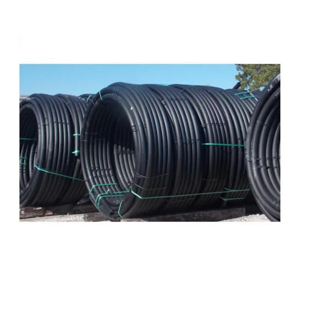 Чистый материал HDPE поли трубы для водоснабжения и водостоков