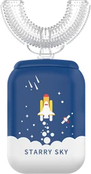 Новое поступление 2021 г., запатентованный дизайн, U-образная Милая Веселая детская электронная зубная щетка