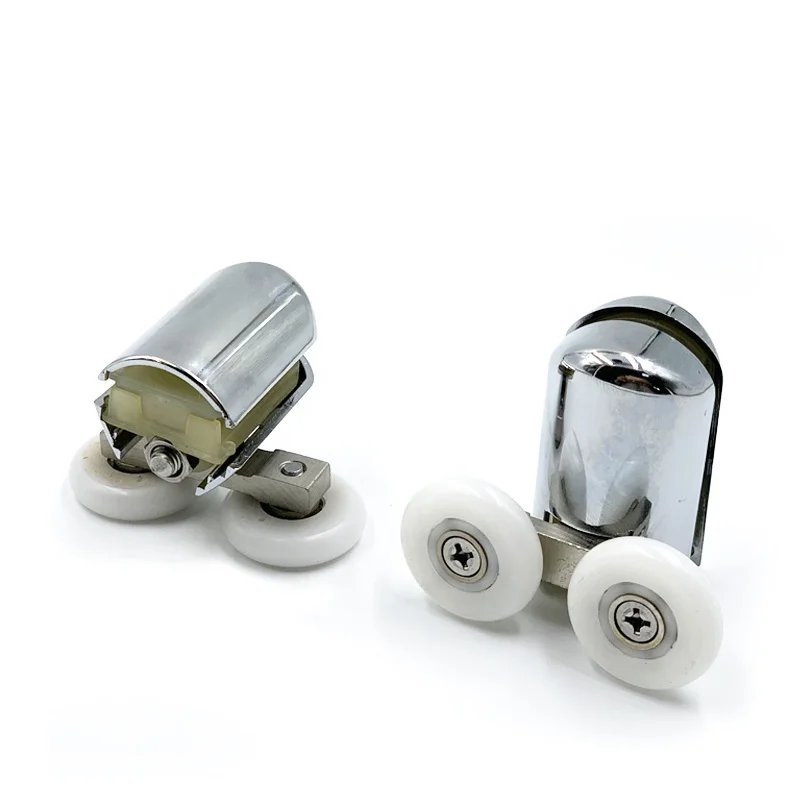 Heavy Duty Silding Door Window Wheel Double Rollers Zinc Ally Rollers