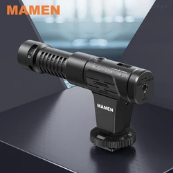 Small Black Good Quality Mic Condenser Cardioid Microphone 3.5mm Recording Studio Microphone Built in 100 Mah Lithium Battery