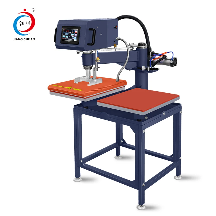 2024 New Model Modern Machine Rotary Intelligent Smart Touch Screen Automatic Heat Press Machine for Hot Press T-shirt 60*40CM