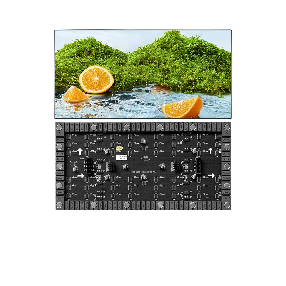 roll up led display  P2.5indoor full color HD led display flexible module Soft module panel size 240*120MM