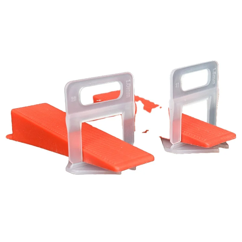 1.5mm Reusable Tile Leveling System High quality Floor Plastic  Spacer Leveling System