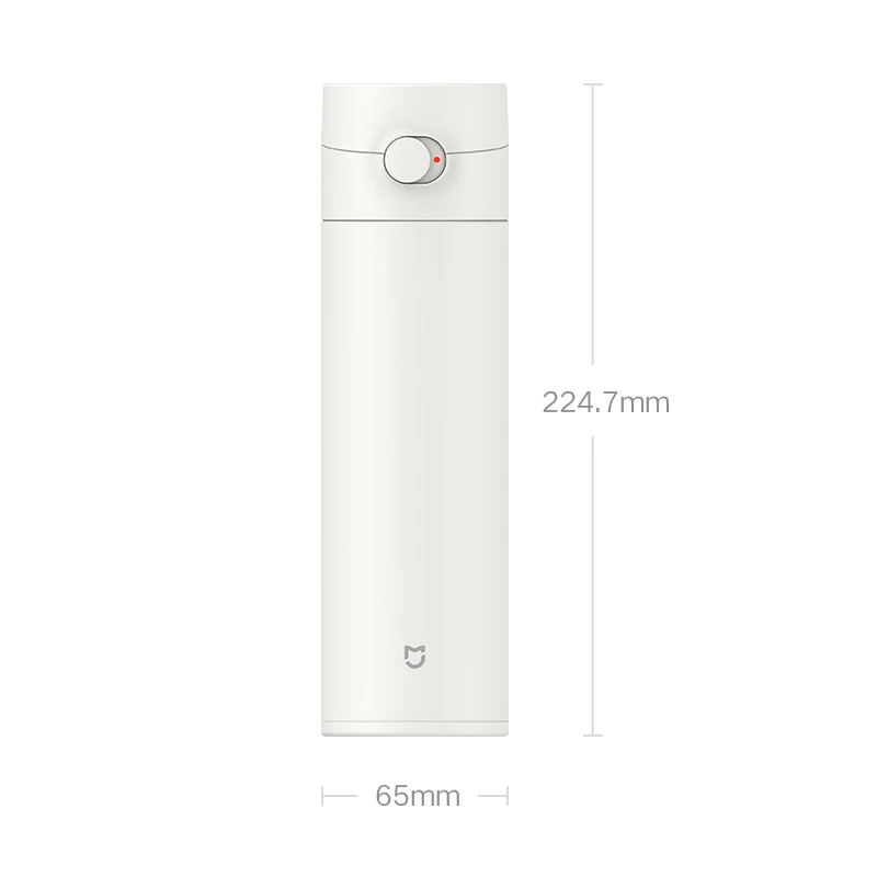 Термос Xiaomi Mijia 480 мл, чашка из нержавеющей стали 304, Вакуумная чашка для воды, дорожная портативная чашка для воды, деловой подарок, автомобильный термос